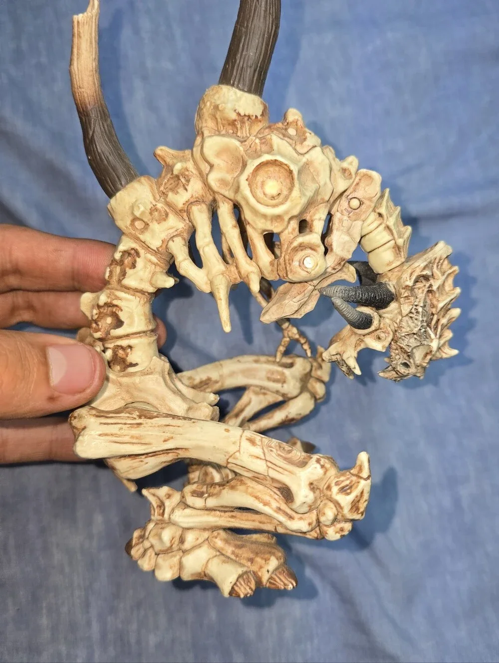 McFarlane's Spawn Series 7 Scourge Ultra-Action Figure 1996 Skeleton Demon Horn